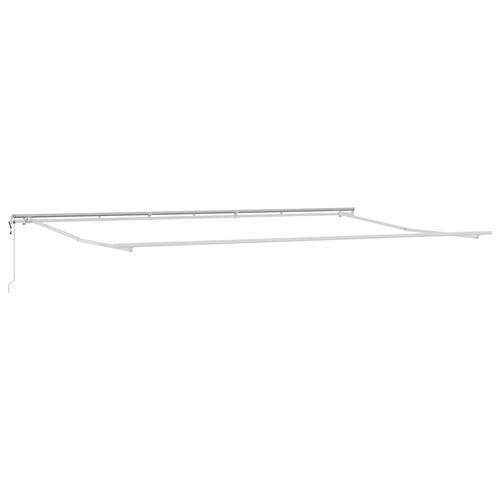 Automatisk Udtækkelig Markise med Flerfarvede Striber, 600x300 cm