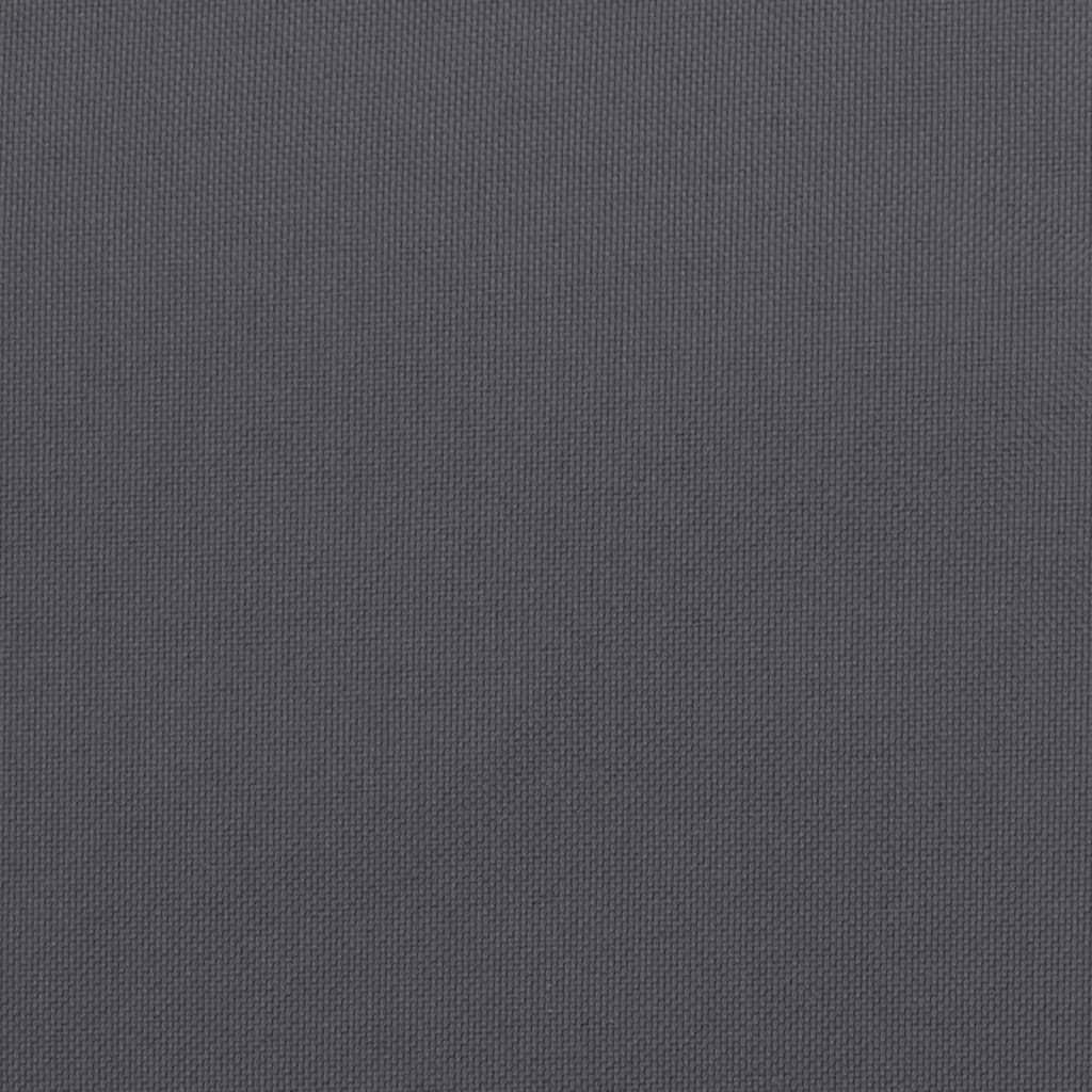 Hynde til havebænk 150x50x7 cm oxfordstof antracitgrå