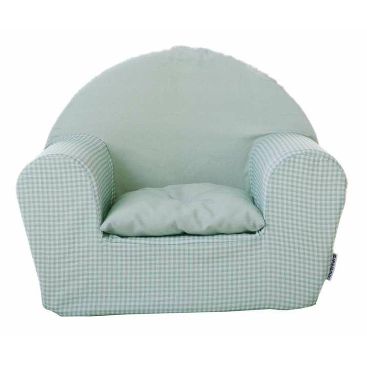 Sovesofa til børn - Vichy, akvamarin tern