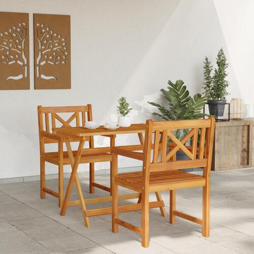 Have Stole 2 stk 56x56x90 cm Solid Træ Akacietræ