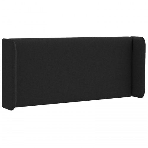 Sort Hovedgærde Sort Træ og stof Standard Holdbar