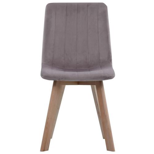 Spisebordsstole 2 stk. fløjl pink