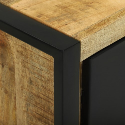 Vaskeskab 55x35x60 cm Massivt Træ Rå Mangotræ