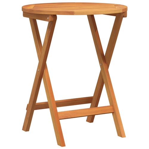 3 Stykke Folding Bistro Set Solid Wood Akacietræ