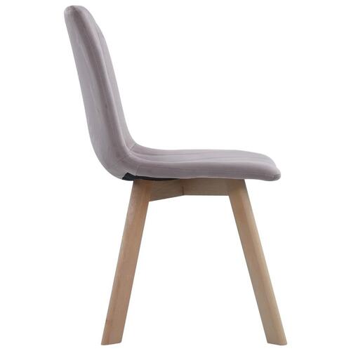 Spisebordsstole 2 stk. fløjl pink