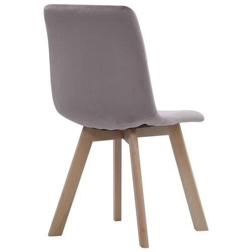 Spisebordsstole 2 stk. fløjl pink