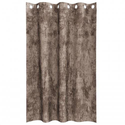 Grommet Gardiner Cappuccino Polyester 140 x 175 cm