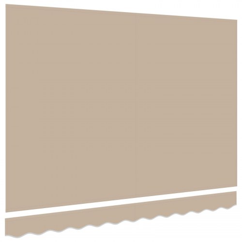 Markise Erstatningsstof til 3.5x2.5 m Ramme Beige