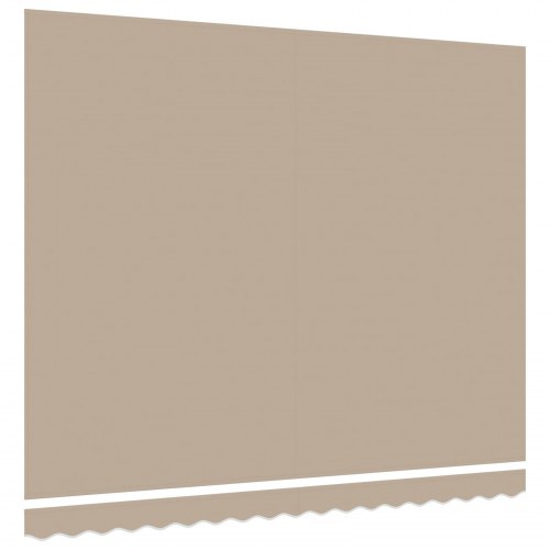 Markise erstatningsstof til 4x3 m ramme Beige