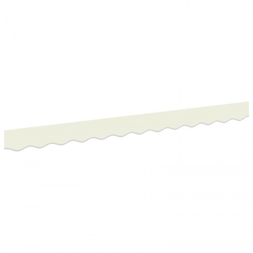 Markise valance til 2,5 m ramme Creme 2,3x0,2 m