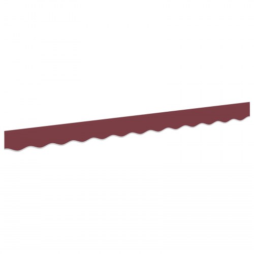 Markise Valance til 2.5 m Ramme Bordeaux 2.3x0.2 m
