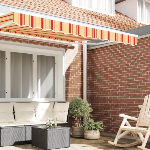 Markisestykke til 2,5 m ramme Multifarvet 2,3x0,2 m