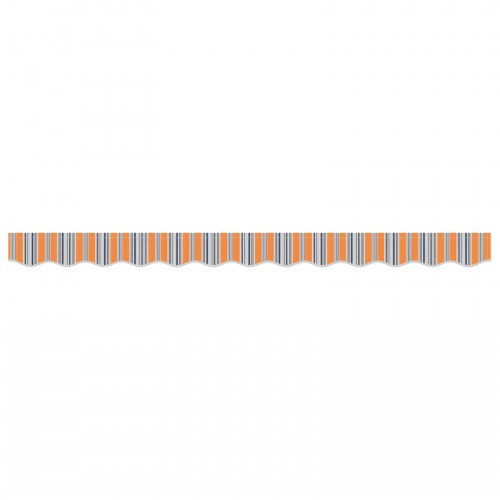 Markise Valance til 2.5 m Ramme Multifarvet 2.3x0.2 m