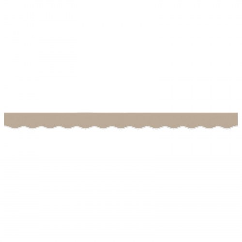 Markisetæppe til 2,5 m ramme Beige 2,3x0,2 m