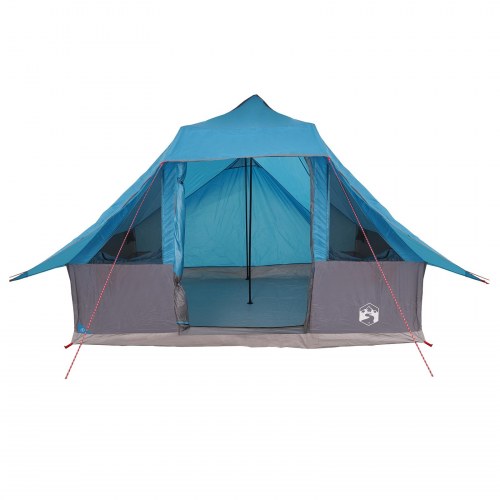 Familie Telt Tipi Blå 10-Person Vandafvisende
