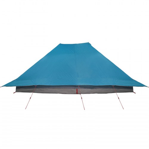 Familietelt med Udvidet Porch - Blå - 12-Personers vandafvisende