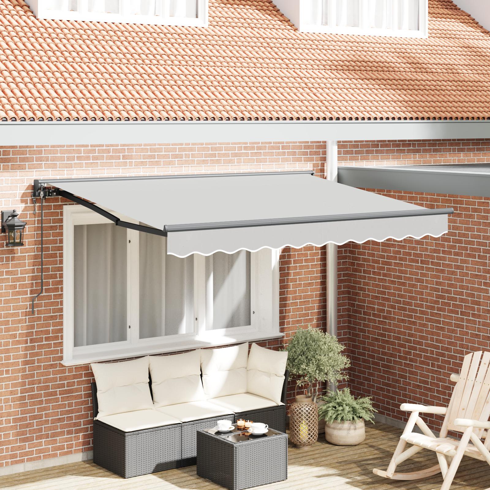 Markiseramme Antracit 2.5 x 2 m Metal
