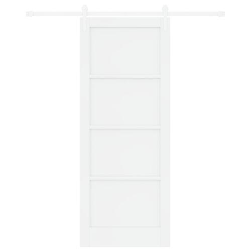 Skydedør Andet ORKDAL Hvid 83 x 211 cm