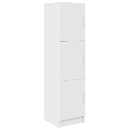 Skrivebord med opbevaring med dør 2 stk Hvid 102 x 50 x 124 cm