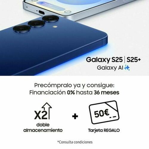 Samsung Galaxy S25+ (SM-S936B) 12 GB/256 GB - Blå 6,7"