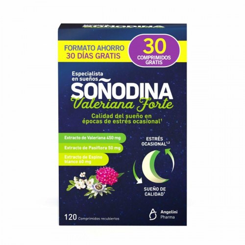 Kosttilskud til søvn Soñodina Valeriana Forte - 120 tabletter
