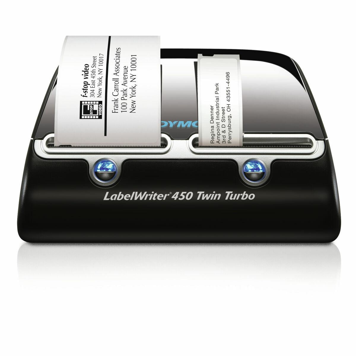 Dymo LabelWriter 450 Twin Turbo etiketprinter (sort)