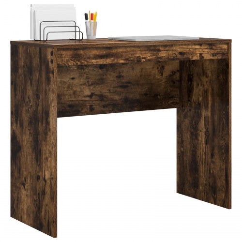 Skrivebord Røget egetræ Konstrueret træ 90 x 40 x 76 cm