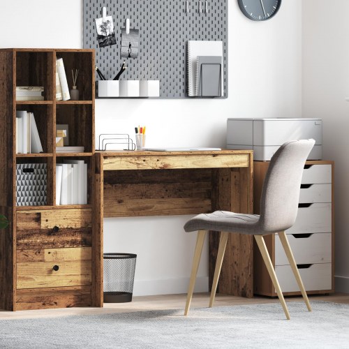Skrivebord Gammelt træ Konstrueret træ 90 x 40 x 76 cm Holdbart