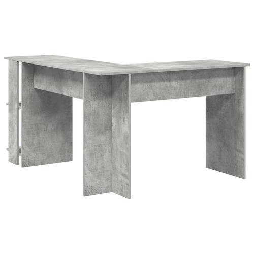 Beton Grå Hjørnebord Betongrå Spånplade Medium Betonbord