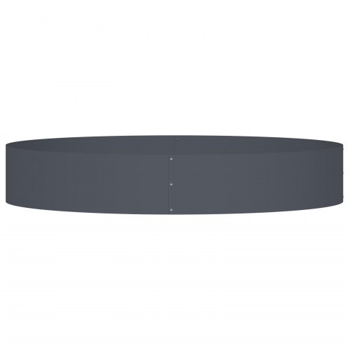 Antracitgrå plantekrukke Antracitgrå Metal Stor Holdbar