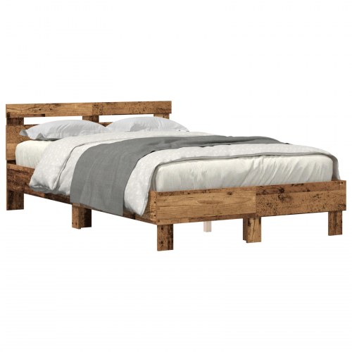 Træ Senge Stativ Naturlig Solidt træ 120 x 200 cm Holdbar