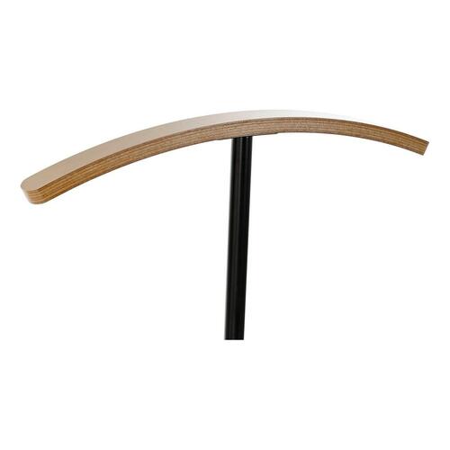 Stumtjener Sort Træ Metal (46 x 28 x 104 cm)