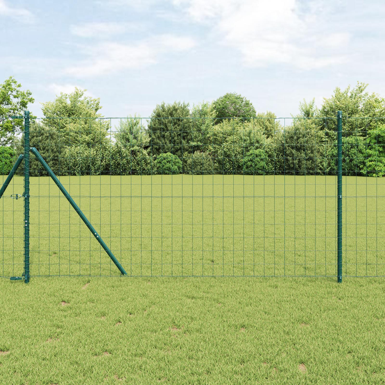 Euro Hejn Grøn 1 x 10 m PVC-belagt jern