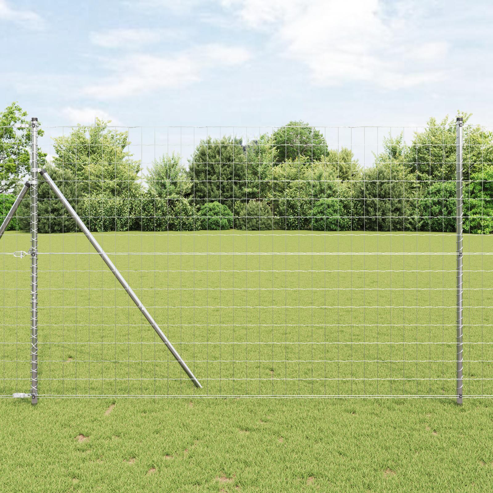 Euro Hejn Sølv 1.5 x 10 m Varmegalvaniseret jern