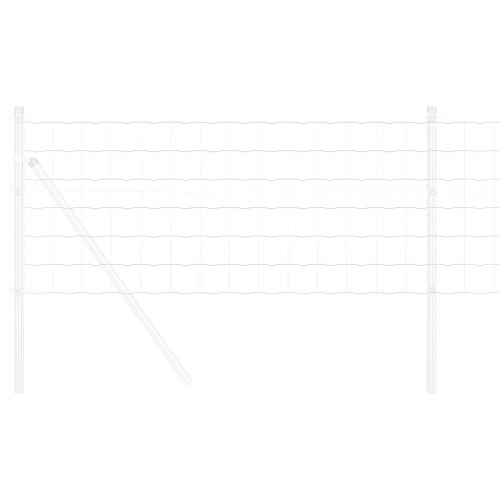 Eurohegn 0.8x25 m galvaniseret stål