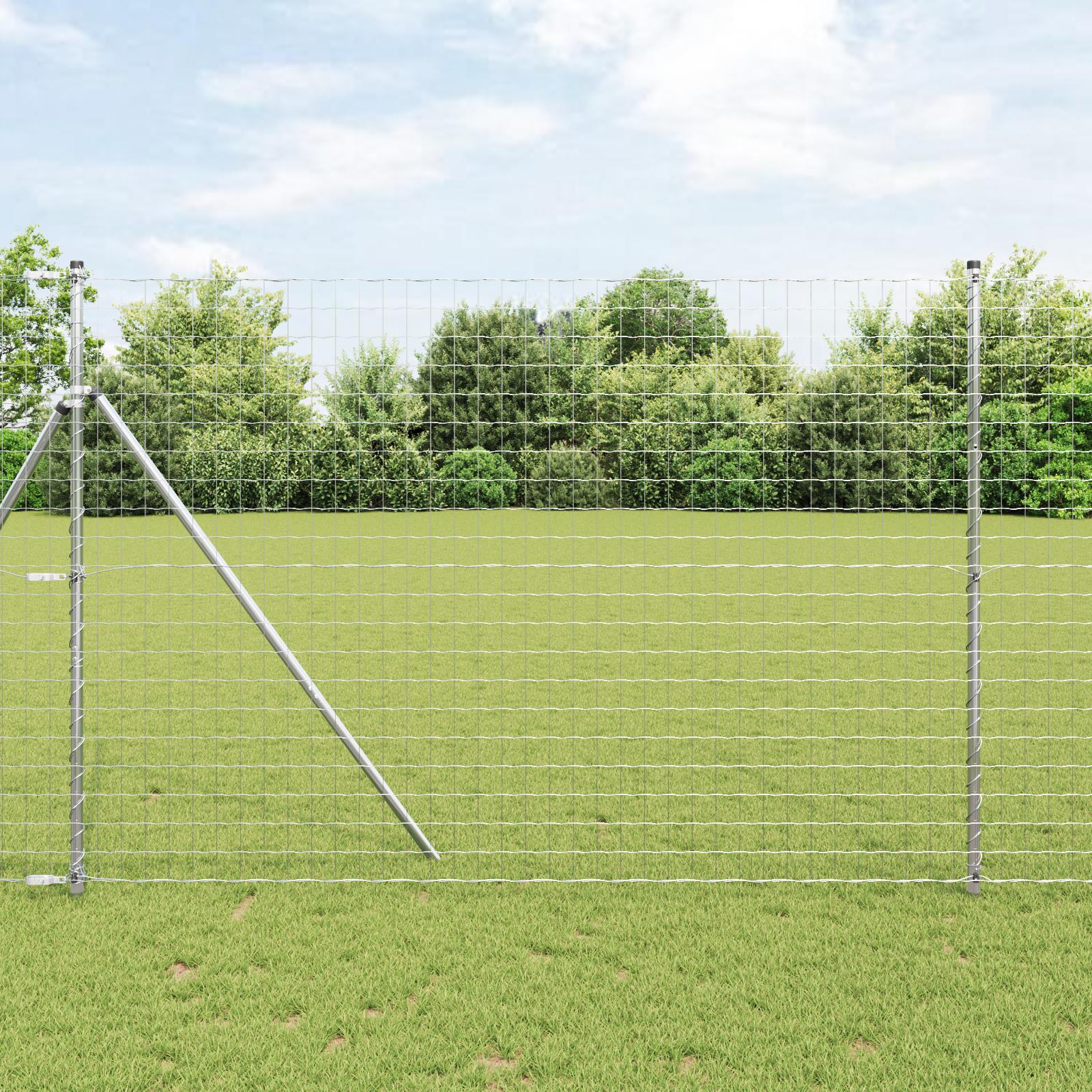 Euro Hejn Sølv 1.5 x 10 m Varmegalvaniseret jern