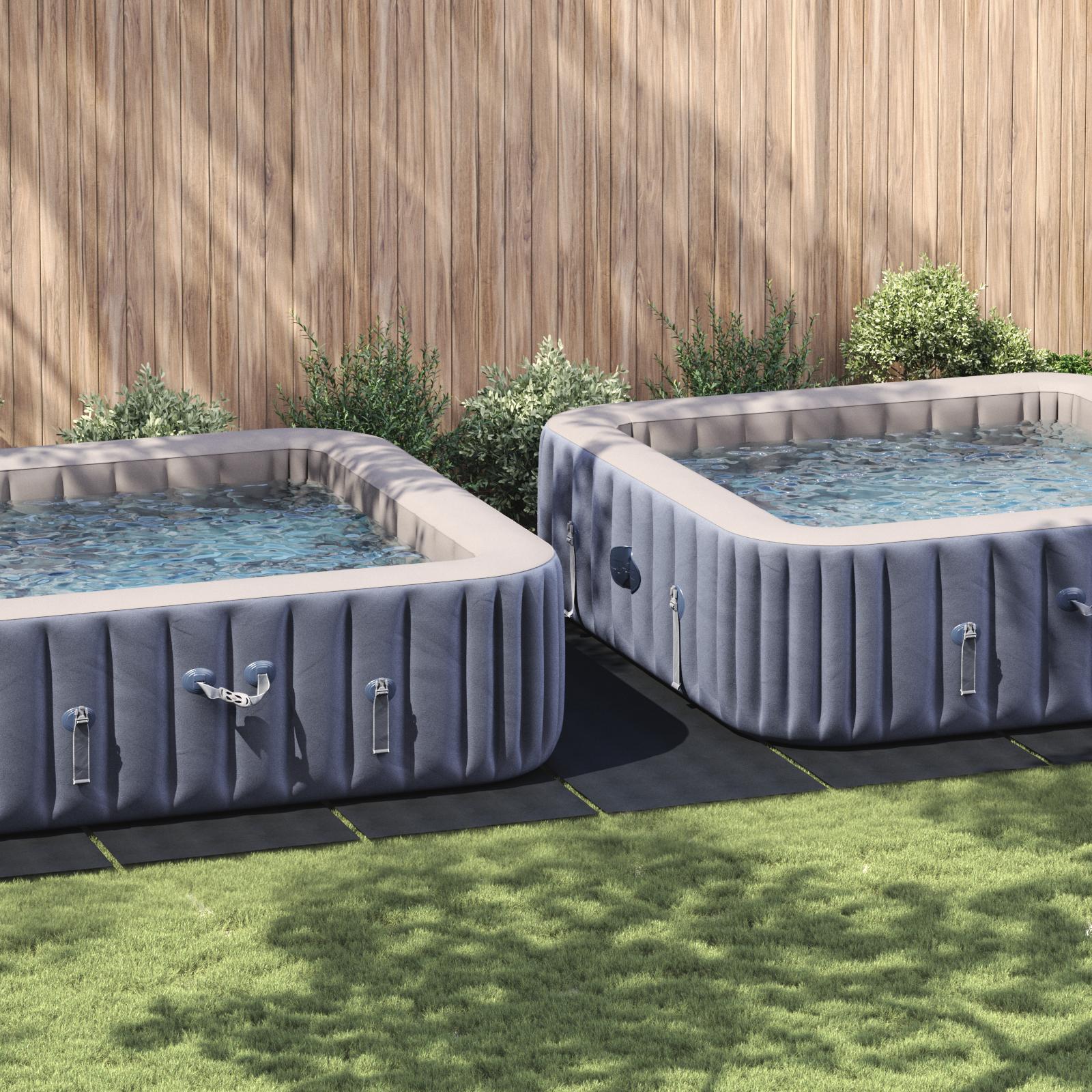 Pool Bundark Andet Sort 999 x 500 cm Polyester geotekstil billede