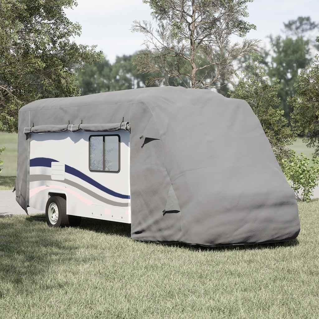 Autocamperovertræk 730x235x275 cm ikke-vævet stof grå