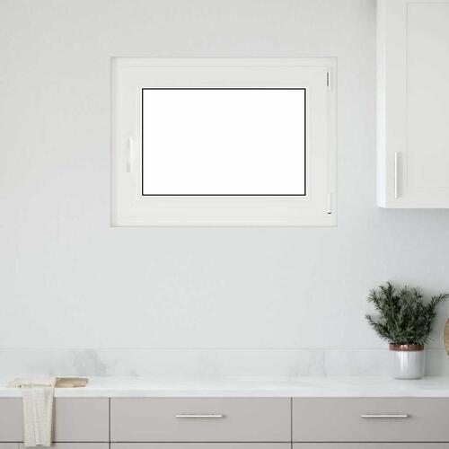 Kældervindue "RISOR" 80x70 cm dreje-kip DIN højre antracit