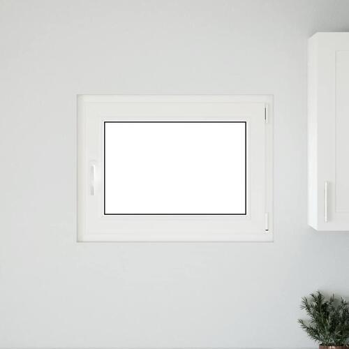 Kældervindue "RISOR" 80x70 cm dreje-kip DIN højre antracit