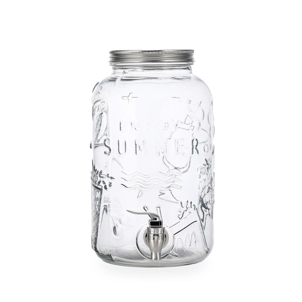 Versa Vandbeholder med hane - drikkedispenser i glas