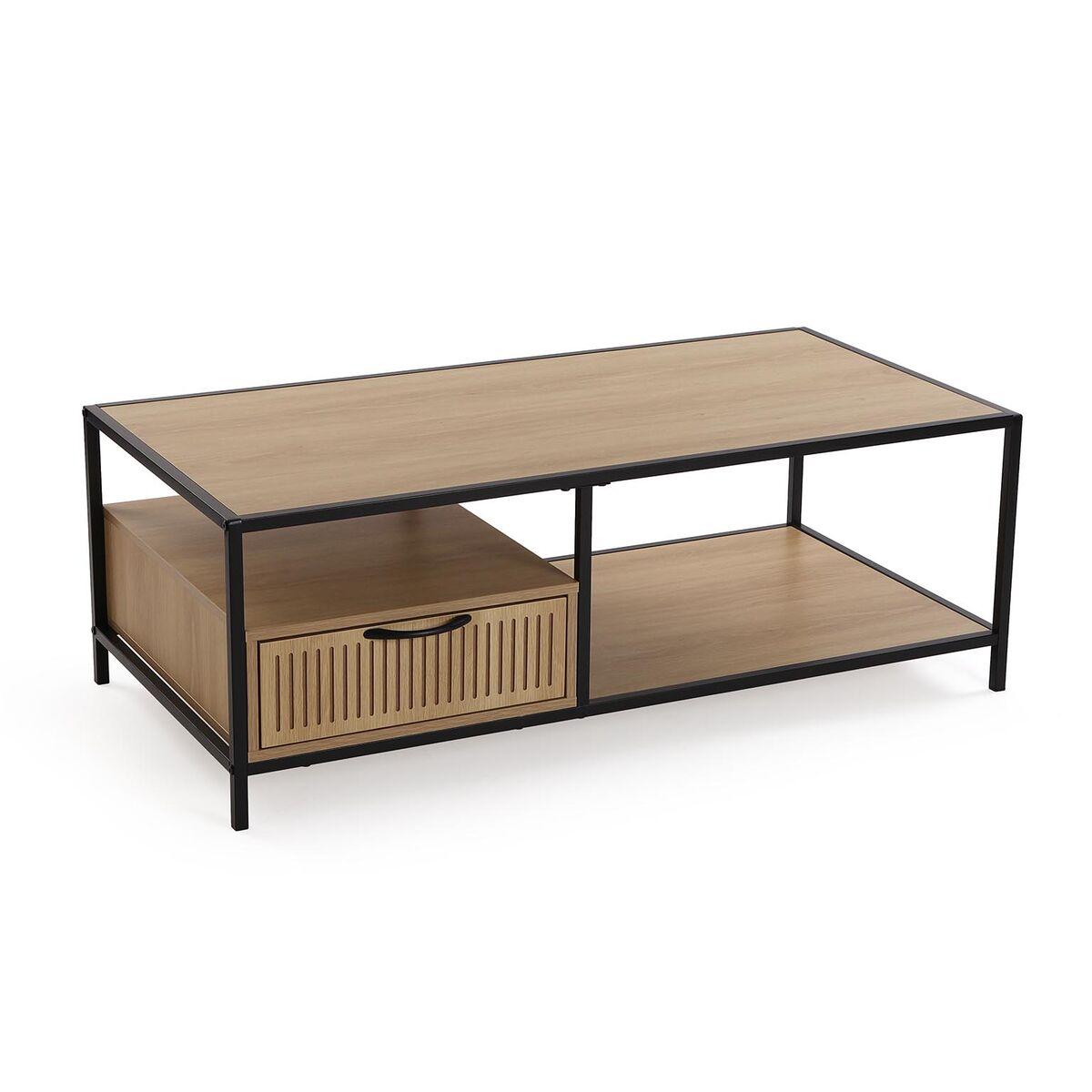 Versa NASHVILLE sofabord - brun, 50 × 35 × 100 cm