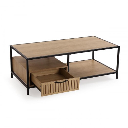 Versa NASHVILLE sofabord - brun, 50 × 35 × 100 cm