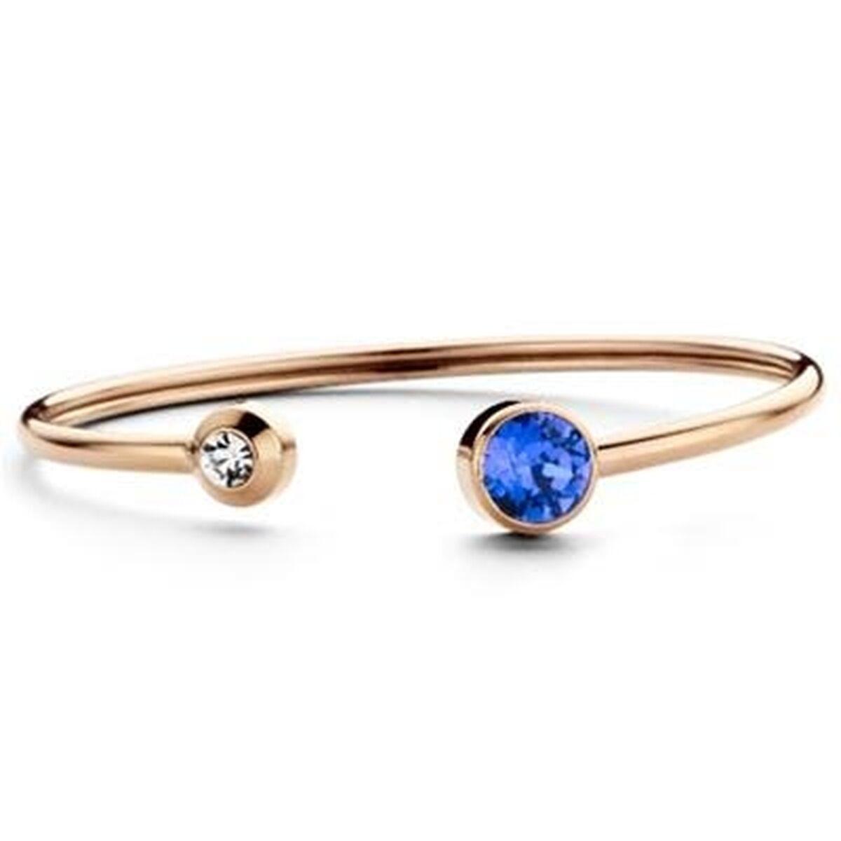 CO88 Collection armbånd til kvinder - Blå/rosenguld (8CB-90257)