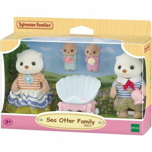Samlet figur Sylvanian Families La familia de las nutrias marinas dyr
