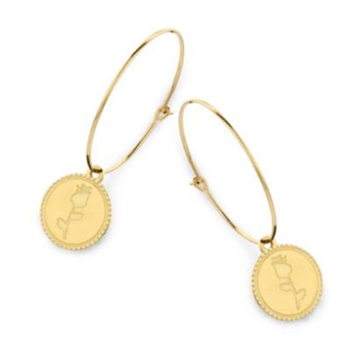 CO88 Collection øreringe til kvinder - gylden (8CE-70046)