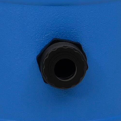 Poolfilterpumpe 4 m³/t sort og blå