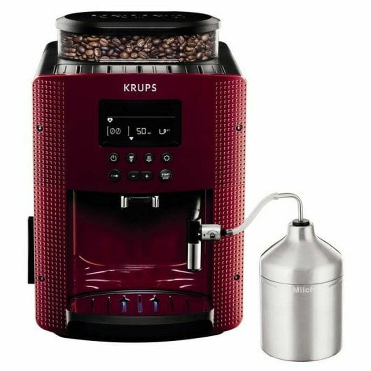 Superautomatisk kaffemaskine Krups Rød 1450 W 15 bar 1,7 L (OUTLET C)