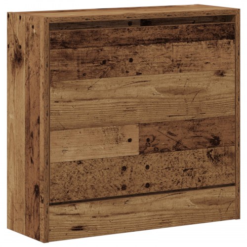 Skoskab Gamle Træ 60x21x57 cm Ingeniørt træ