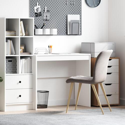 Skrivebord Hvid Konstrueret træ Medium Minimalistisk Skrivebord